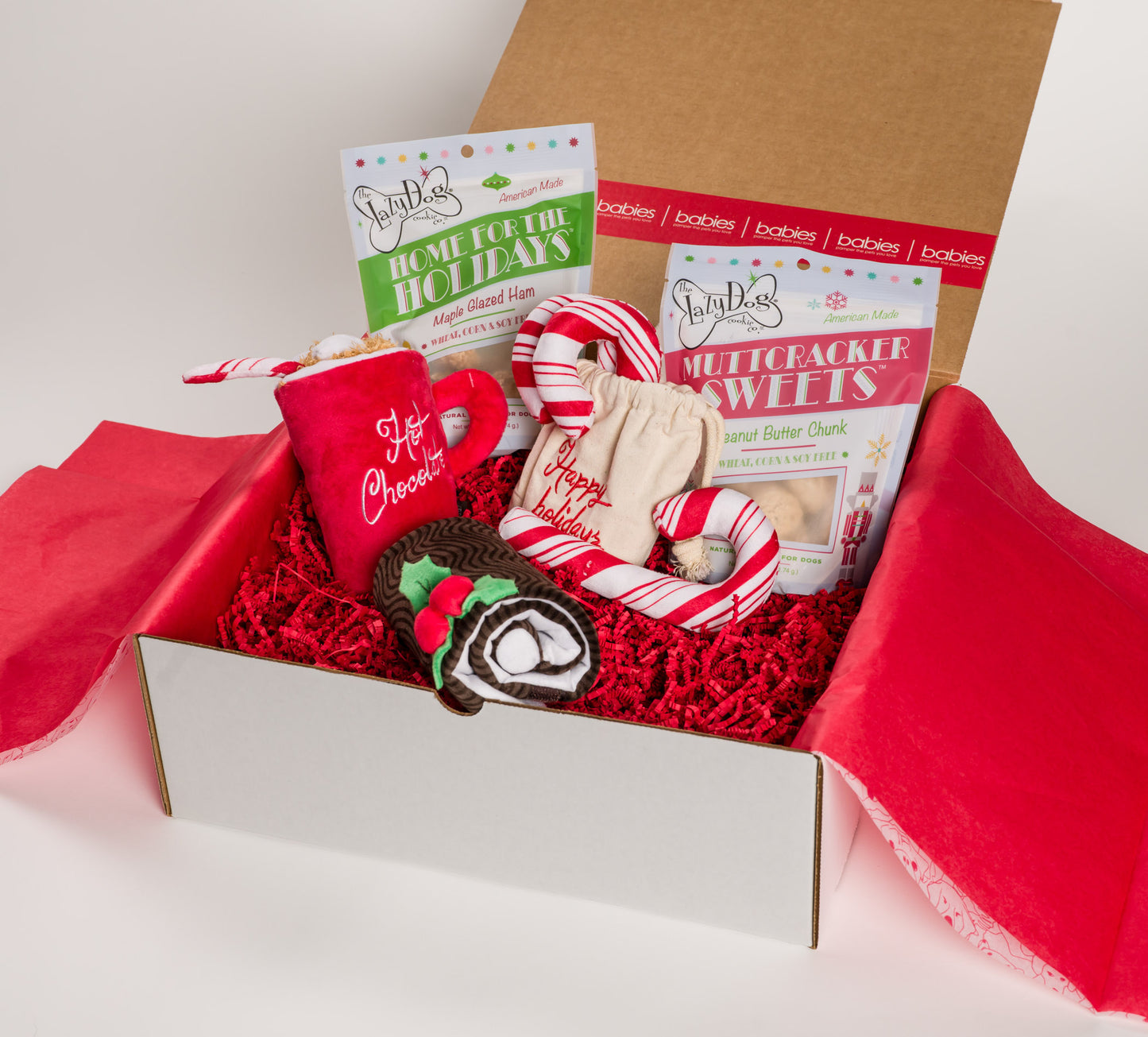 Sweet Holiday Dog Gift Box