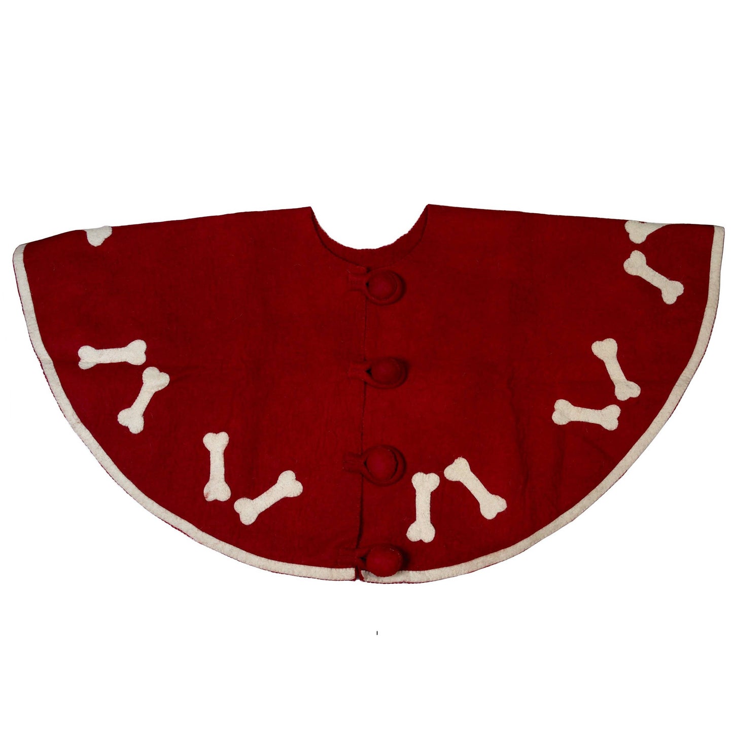 Handmade Dog Bone Tree Skirt