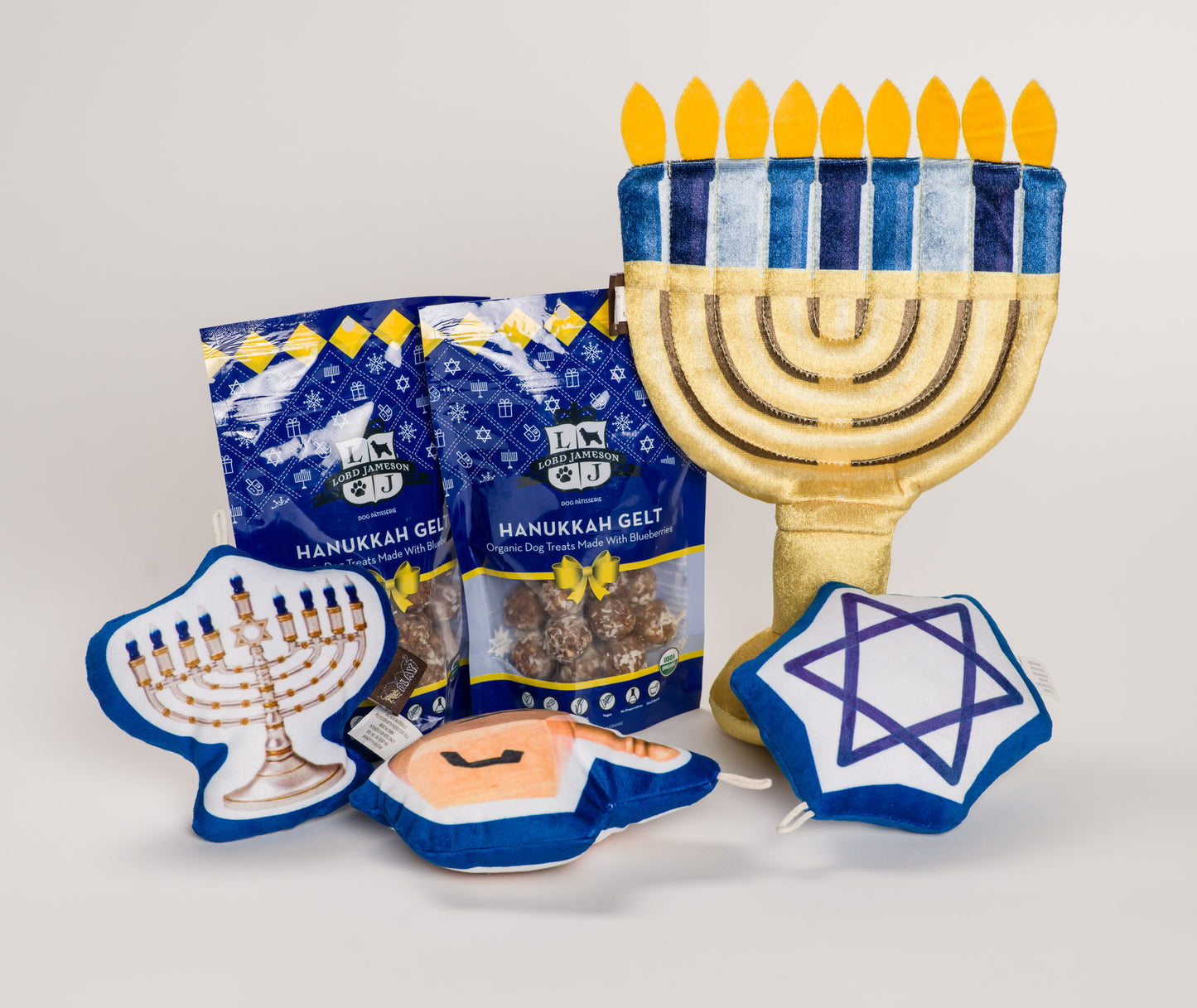 Hanukkah Dog Gift Box