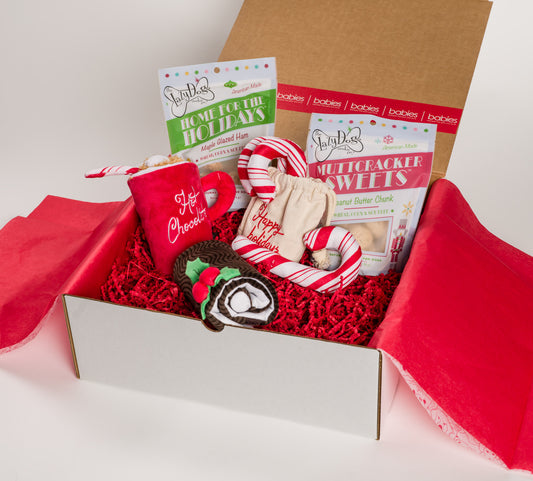 Sweet Holiday Dog Gift Box