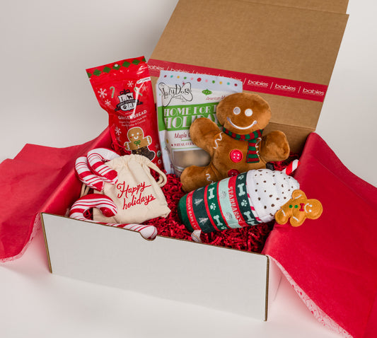 Gingerbread Dreams Dog Gift Box