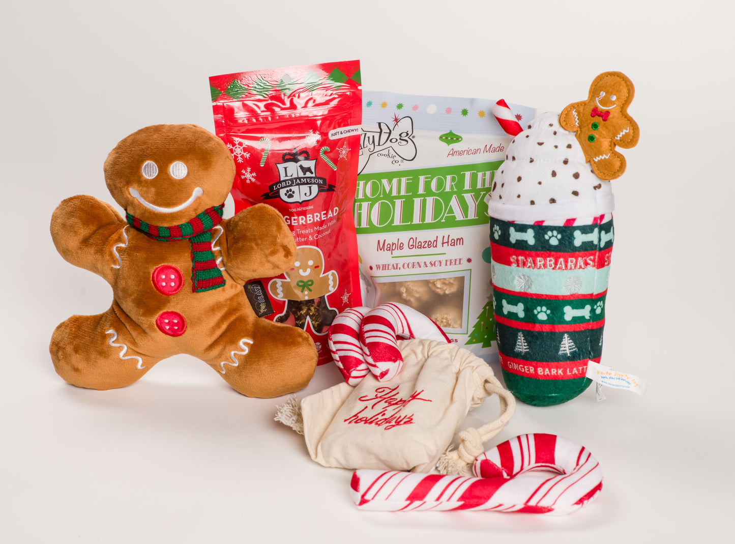 Gingerbread Dreams Dog Gift Box