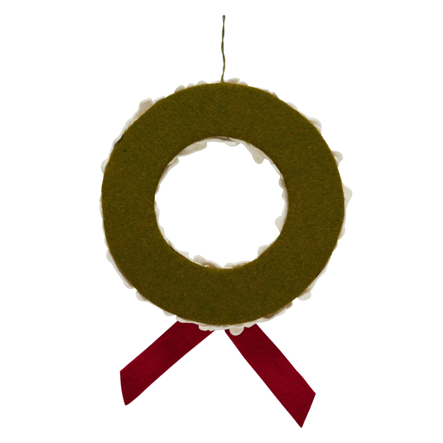 Handmade Dog Bone Holiday Wreath