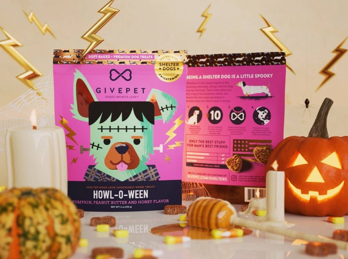 Deadly Halloween Dog Gift Box