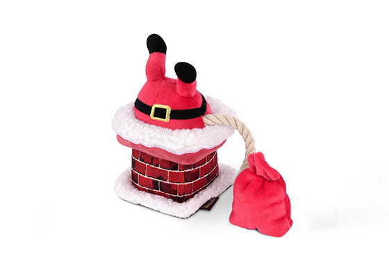 Here Comes Santa Claus Holiday Dog Gift Box