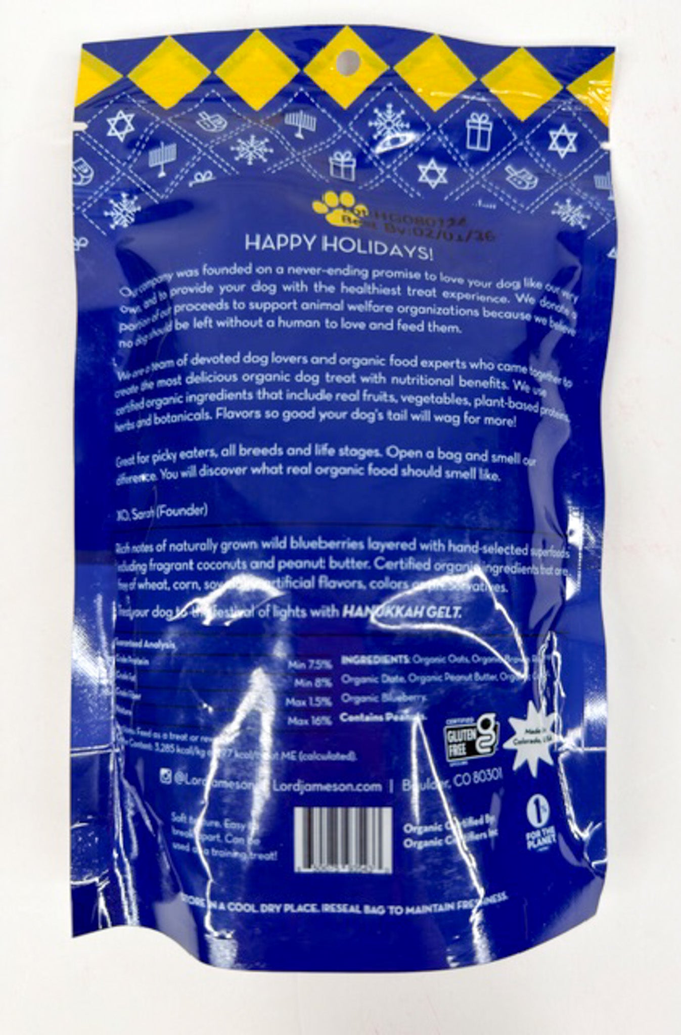 Hanukkah Dog Gift Box