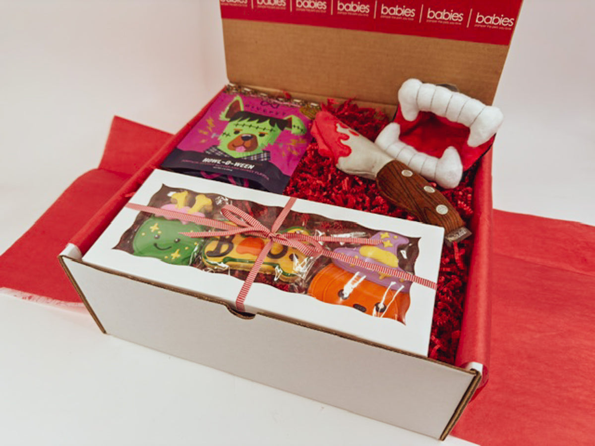 Deadly Halloween Dog Gift Box